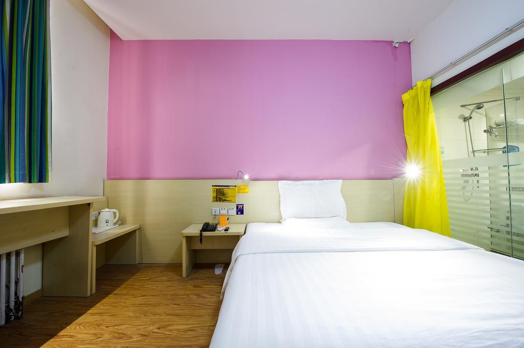 7Days Inn Guangzhou Yangji Subway Station חדר תמונה